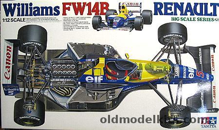 Tamiya 1/12 Williams FW14B Renault, 12029 plastic model kit